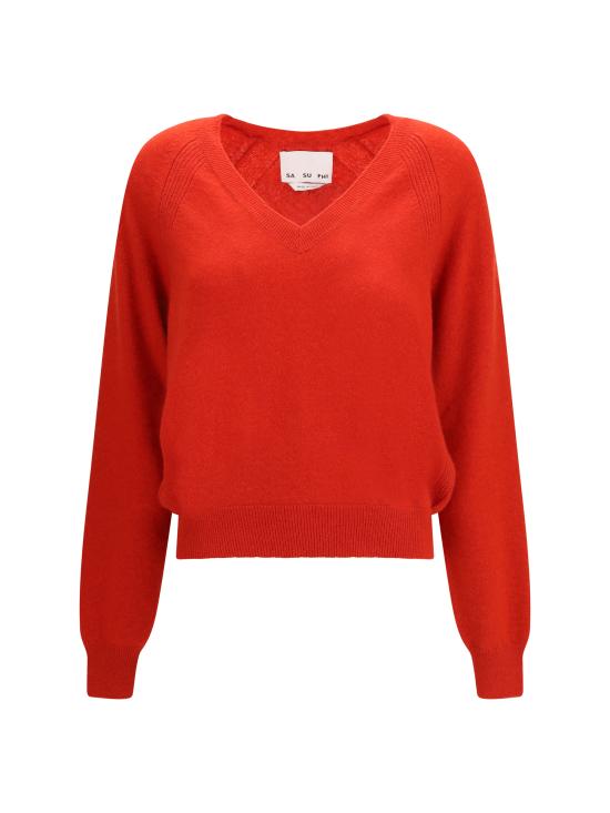 26FW 사 수 파이 스웨터 W26655 0500 RED