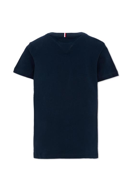 25FW [키즈] 타미힐피거 티셔츠 KB0KB09800 C1G BLUE - TOMMY HILFIGER