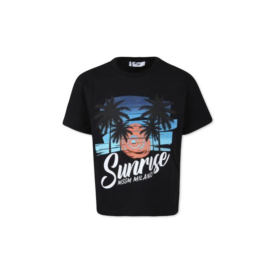  [키즈] 엠에스지엠 티셔츠 S4MSJBTH292 NERO BLACK