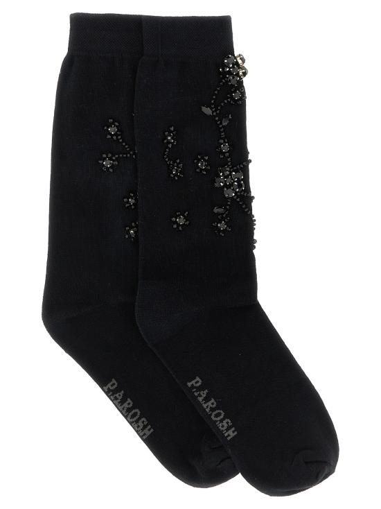 26FW 파로쉬 양말 D000593COLZ013 Black