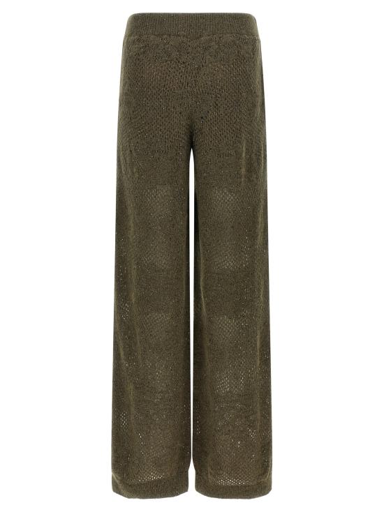 26FW 브루넬로 쿠치넬리 스트레이트 팬츠 MFA790199C9985 Green - BRUNELLO CUCINELLI