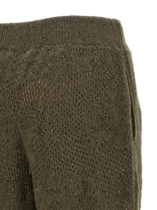 26FW 브루넬로 쿠치넬리 스트레이트 팬츠 MFA790199C9985 Green - BRUNELLO CUCINELLI