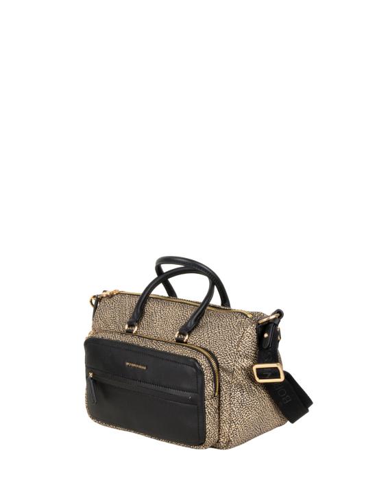 26FW 보르보네제 가방 91010346 0286X11 OP NATURALE NERO - BORBONESE