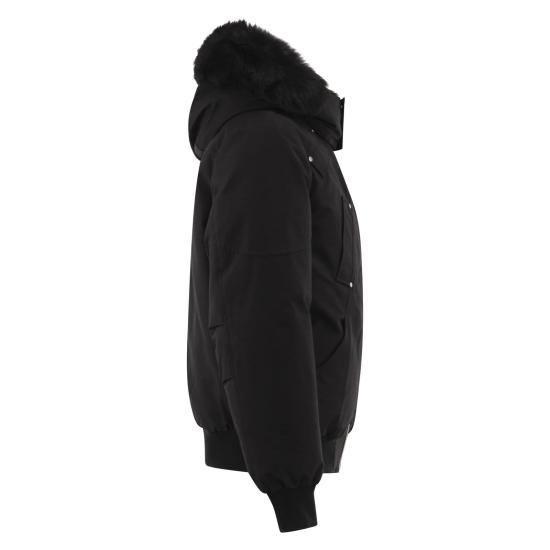 26FW 무스너클 오리지널 벨라스틱 네오시어 봄버 자켓 M35MB000S BLACK - MOOSE KNUCKLES
