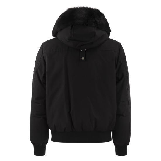 26FW 무스너클 오리지널 벨라스틱 네오시어 봄버 자켓 M35MB000S BLACK - MOOSE KNUCKLES