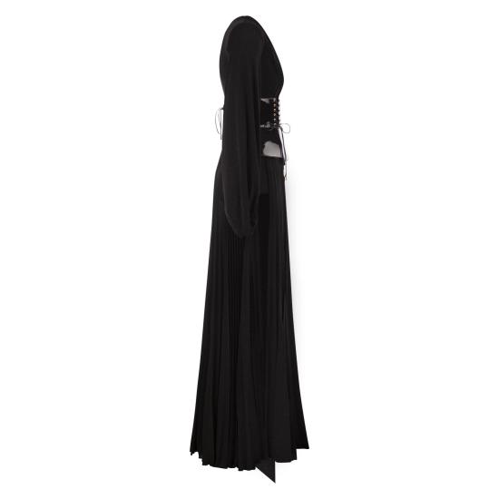 26FW 엘리자베타프랜치 롱 원피스 ABR1566E2 BLACK - ELISABETTA FRANCHI