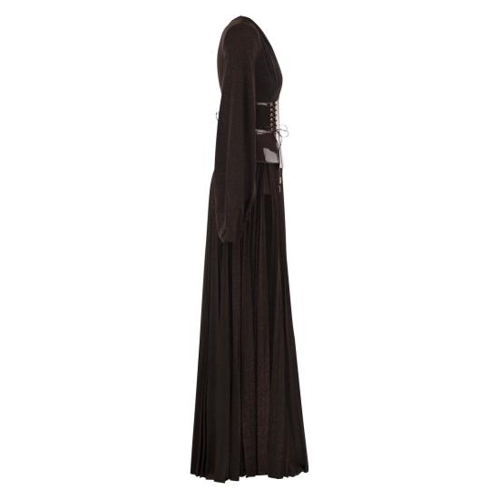 26FW 엘리자베타프랜치 롱 원피스 ABR1566E2 CHOCOLATE - ELISABETTA FRANCHI