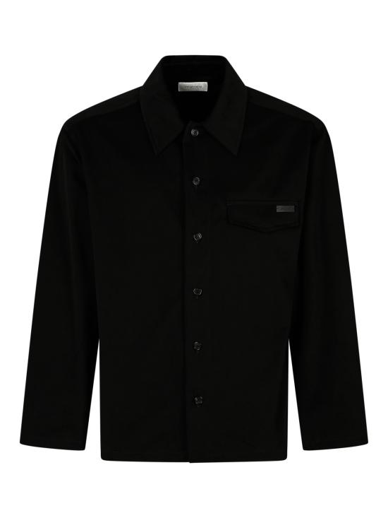 26FW 생로랑 코튼 오버셔츠 코튼 오버셔츠 873919 Y1O391000 - SAINT LAURENT