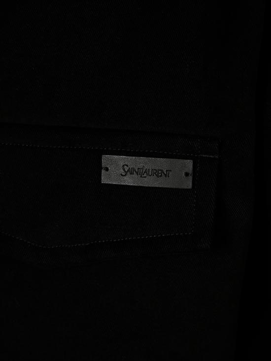 26FW 생로랑 코튼 오버셔츠 코튼 오버셔츠 873919 Y1O391000 - SAINT LAURENT