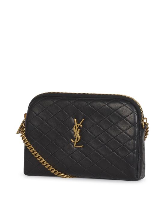 26FW 생로랑 퀼티드 램스킨 가비 지퍼 파우치 733667 1EL071000 NERO - SAINT LAURENT
