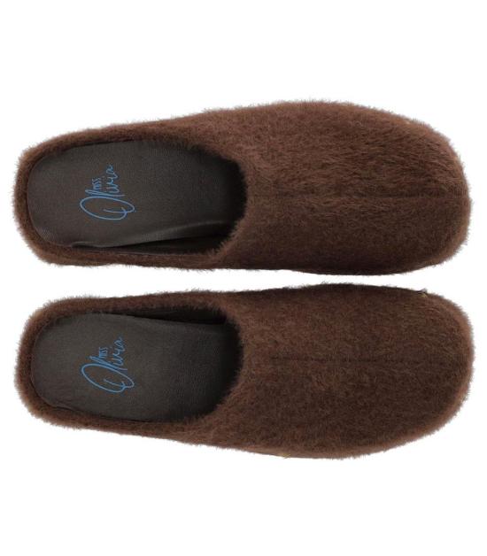 26FW 미스 올리비아 뮬/슬리퍼 CAROLA A11 36 Brown - MISS OLIVIA