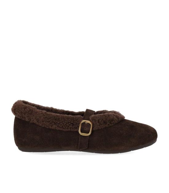 26FW 미스 올리비아 플랫 슈즈 LOU A1 36 Brown