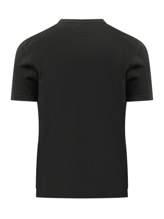 26FW 에르메네질도제냐 반팔 티셔츠 UI15M9A4TSH K09 001 NERO - ERMENEGILDO ZEGNA