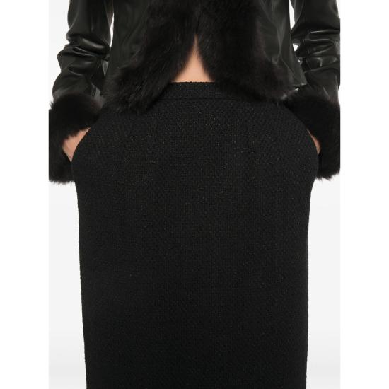 26FW 돌체앤가바나 스커트 F4DG9T FUTB2 N0000 BLACK - DOLCE & GABBANA