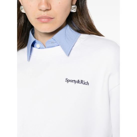 26FW 스포티앤리치 니트웨어 ST10584300WH WHITE - SPORTY & RICH