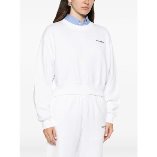 26FW 스포티앤리치 니트웨어 ST10584300WH WHITE - SPORTY & RICH