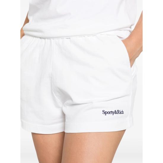 26FW 스포티앤리치 숏팬츠 SH03784300WH WHITE - SPORTY & RICH