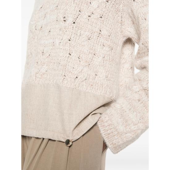 26FW 파비아나 필리피 니트웨어 MAD226F080 M437 0167 NEUTRALS - FABIANA FILIPPI