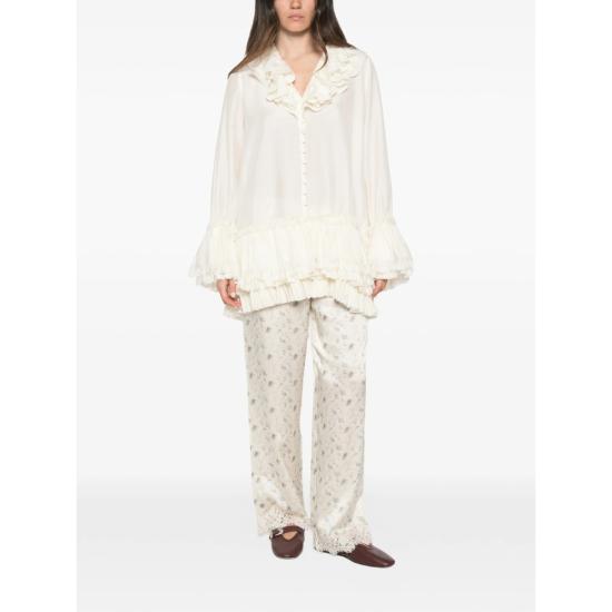 26FW 가니 탑 A1140039 135 WHITE - GANNI