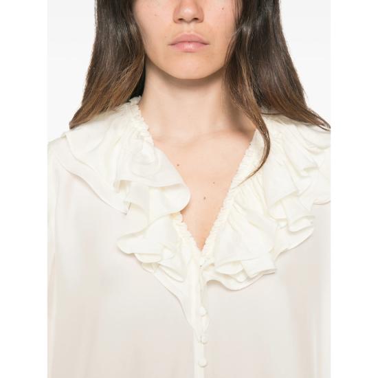 26FW 가니 탑 A1140039 135 WHITE - GANNI