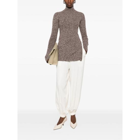 26FW 스포트막스 니트웨어 SPXBOUQUET 081F 008 BROWN - SPORTMAX