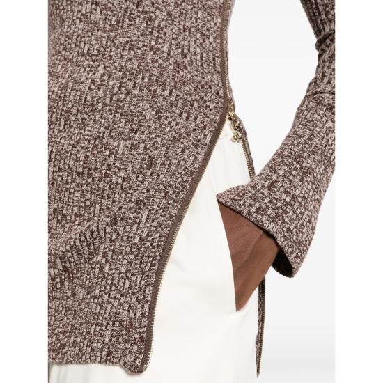26FW 스포트막스 니트웨어 SPXBOUQUET 081F 008 BROWN - SPORTMAX