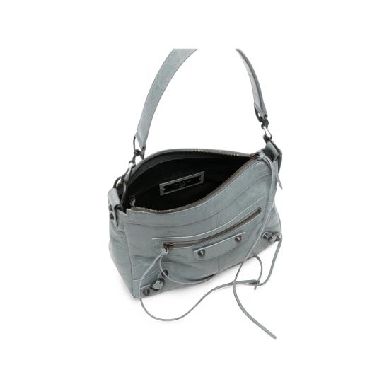 26FW 발렌시아가 르 시티 모토 스몰백 866057 2ABEK 4751 BLUE - BALENCIAGA