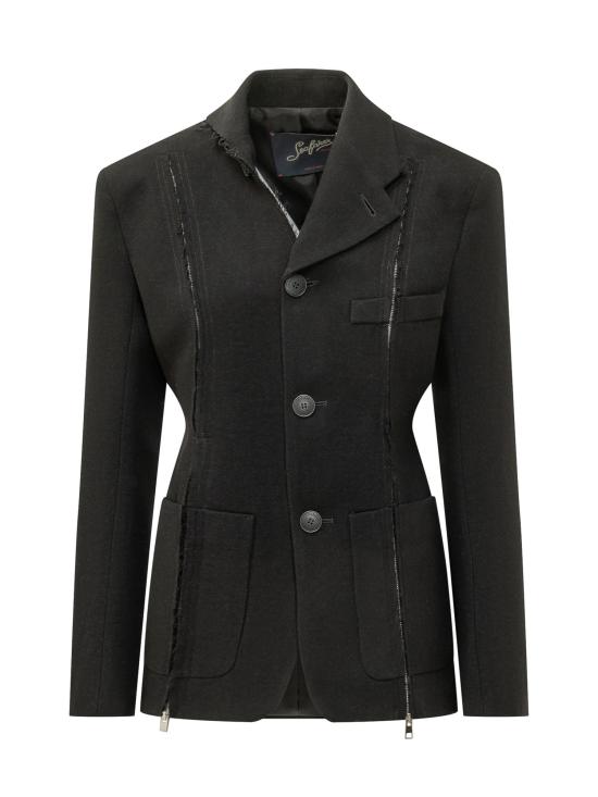 26FW 씨페러 수트 자켓 SWJ0155TWF0129 9999 NERO