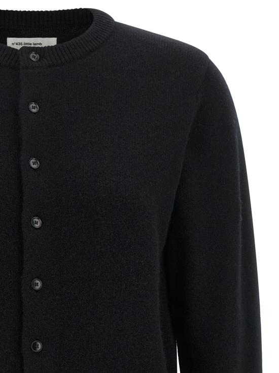 26FW 익스트림캐시미어 가디건 N435LITTLELAMBRAVEN Black - EXTREME CASHMERE