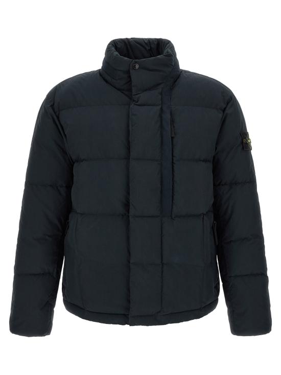 26FW 스톤 아일랜드 코튼 나일론 텔라 다운 자켓 L2S154100046S0462V0020 Blue