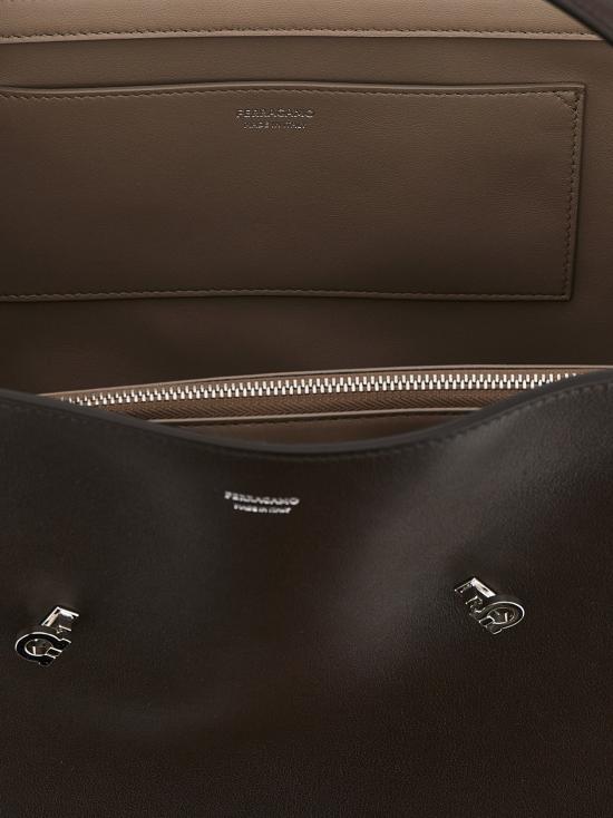 26FW 살바토레 페라가모 숄더백 795206TESTADIMORO Brown - SALVATORE FERRAGAMO