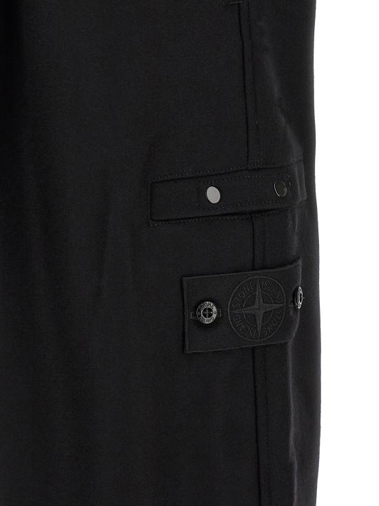 26FW 스톤 아일랜드 스트레이트 팬츠 L2S153100024S0F24V0029 Black - STONE ISLAND
