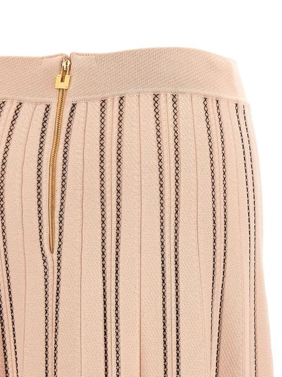 26FW 엘리자베타프랜치 미디 스커트 GK11Q67E2EM3 Pink - ELISABETTA FRANCHI