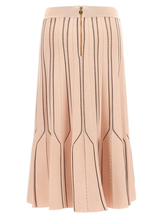 26FW 엘리자베타프랜치 미디 스커트 GK11Q67E2EM3 Pink - ELISABETTA FRANCHI