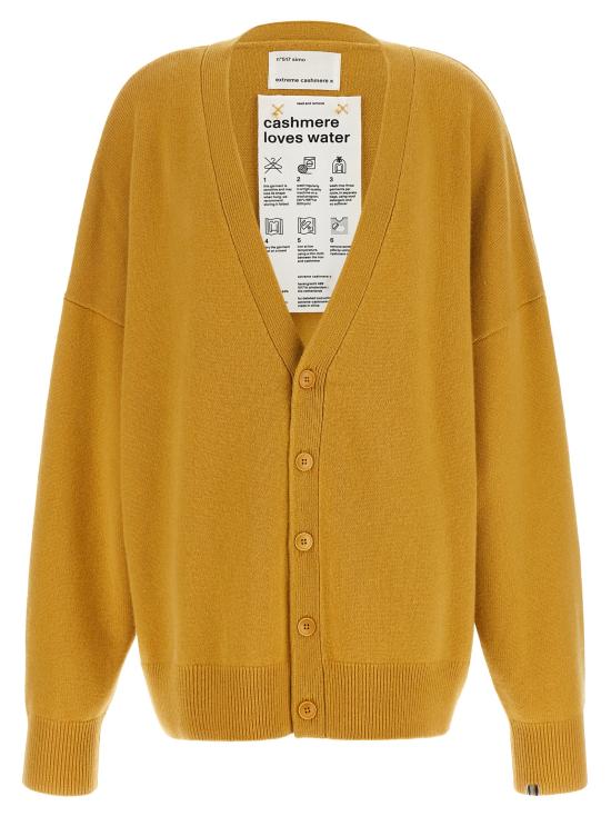 26FW 익스트림캐시미어 가디건 N517SIMOWHEAT Yellow