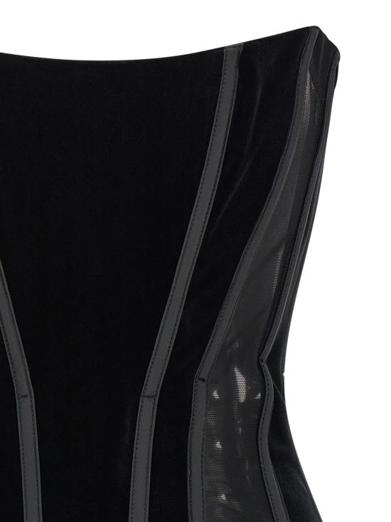26FW 엘리자베타프랜치 숏 원피스 AB02167E2110 Black - ELISABETTA FRANCHI