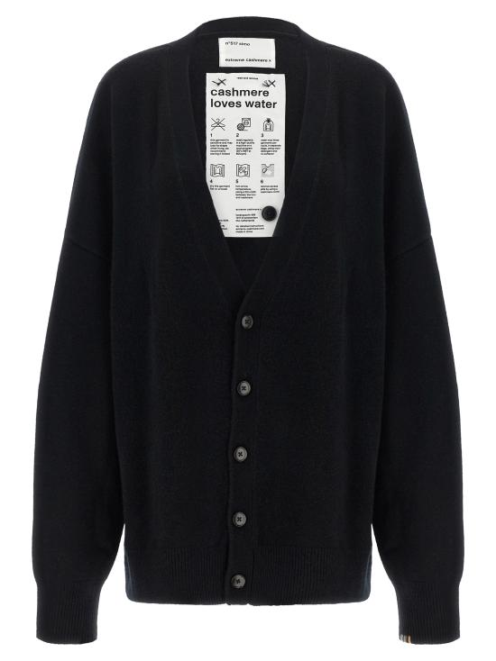 26FW 익스트림캐시미어 가디건 N517SIMORAVEN Black