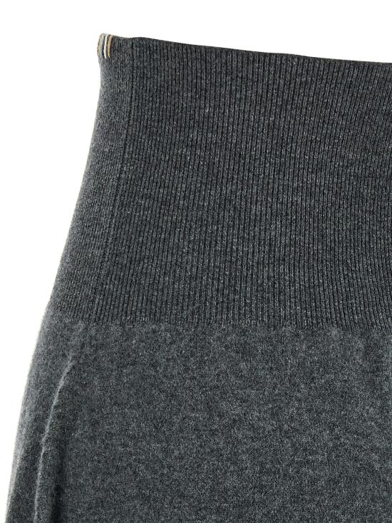 26FW 익스트림캐시미어 미디 스커트 N388EASEFELT Gray - EXTREME CASHMERE