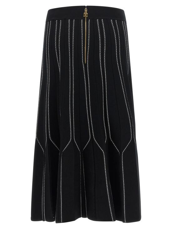 26FW 엘리자베타프랜치 미디 스커트 GK11Q67E2685 Black - ELISABETTA FRANCHI