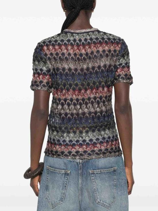 26FW 미소니 탑 DS26WN05BR015PSMSPV MULTICOLOUR - MISSONI