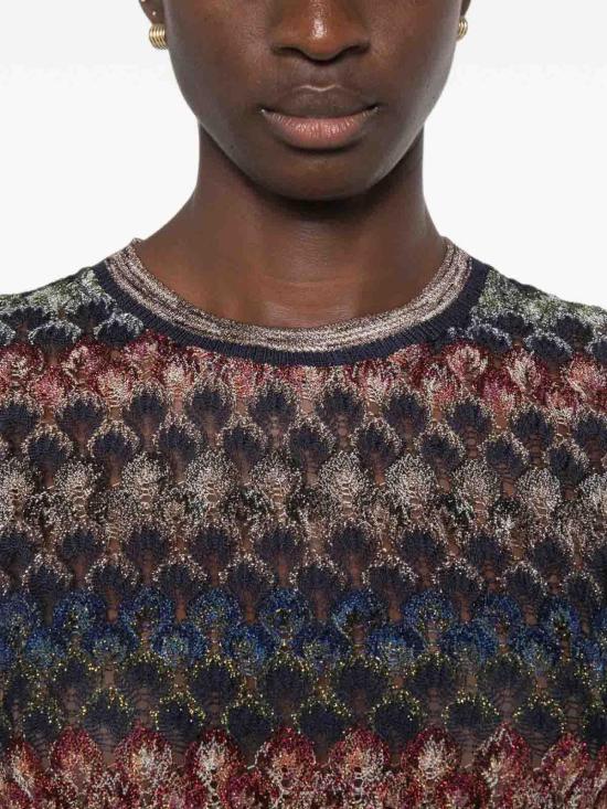 26FW 미소니 탑 DS26WN05BR015PSMSPV MULTICOLOUR - MISSONI