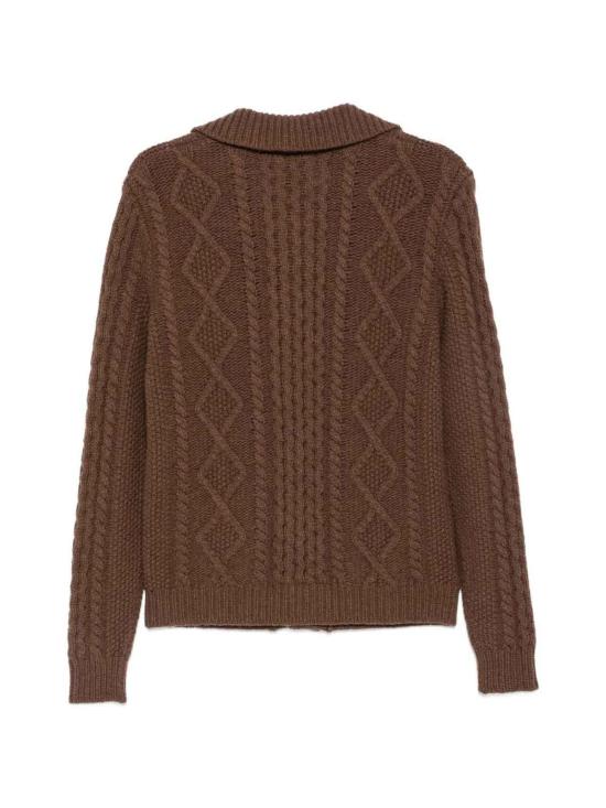26FW 라크 가디건 CROWNPOLOWVBTAB BROWN - RAKK