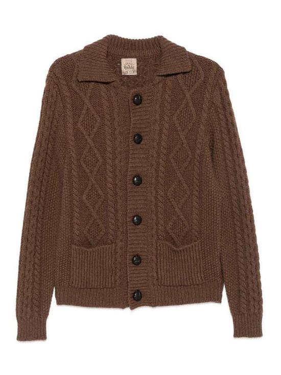 26FW 라크 가디건 CROWNPOLOWVBTAB BROWN