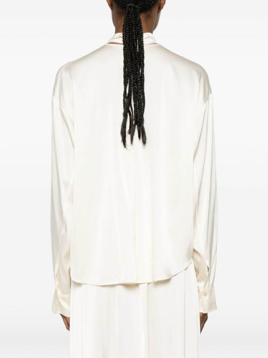 26FW 포르테포르테 블라우스 15072MYSHIRTF50A0014 CREAM - FORTE FORTE