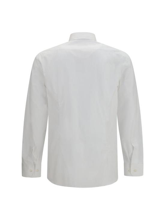  에트로 셔츠 Pegaso 로고가 있는 Etro 로마 코튼  Bianco Ottico - ETRO