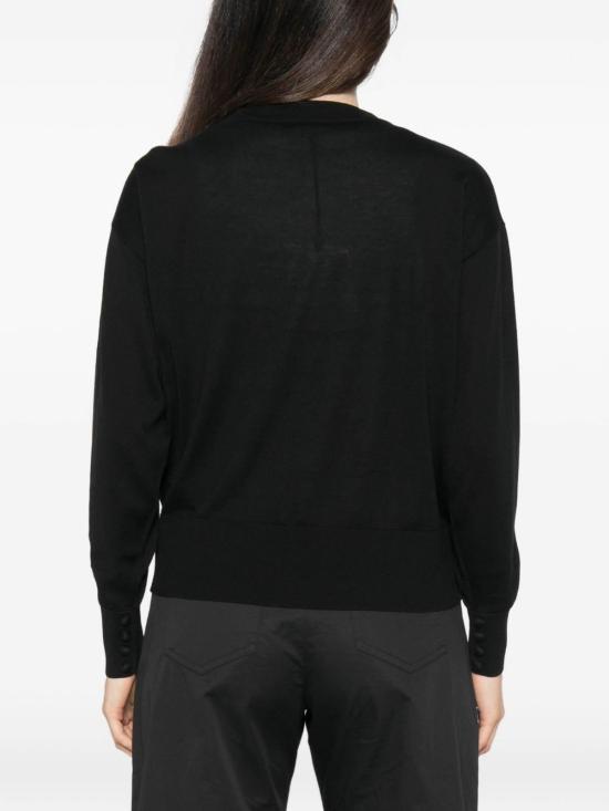 26FW 마렐라 탑 2623366424200MLSFACELLA005 BLACK - MARELLA