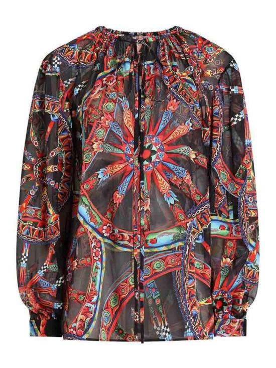 26FW 돌체앤가바나 블라우스 F7BR1TFSTB5HN6FN MULTICOLOUR