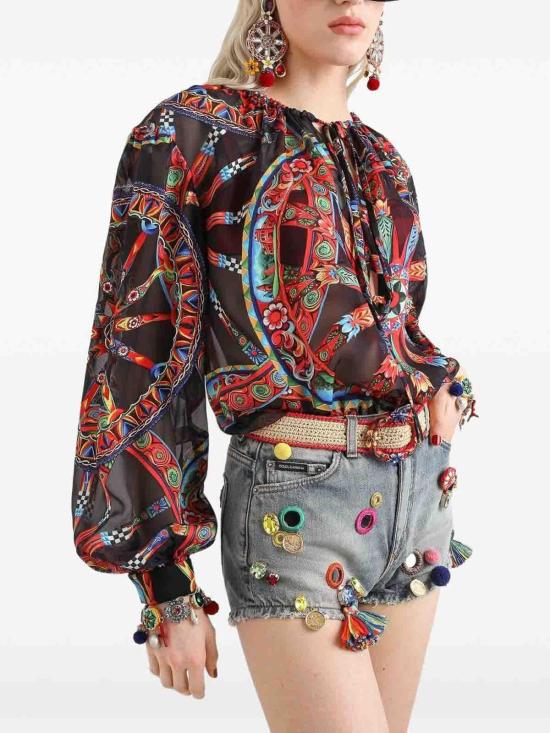 26FW 돌체앤가바나 블라우스 F7BR1TFSTB5HN6FN MULTICOLOUR - DOLCE & GABBANA