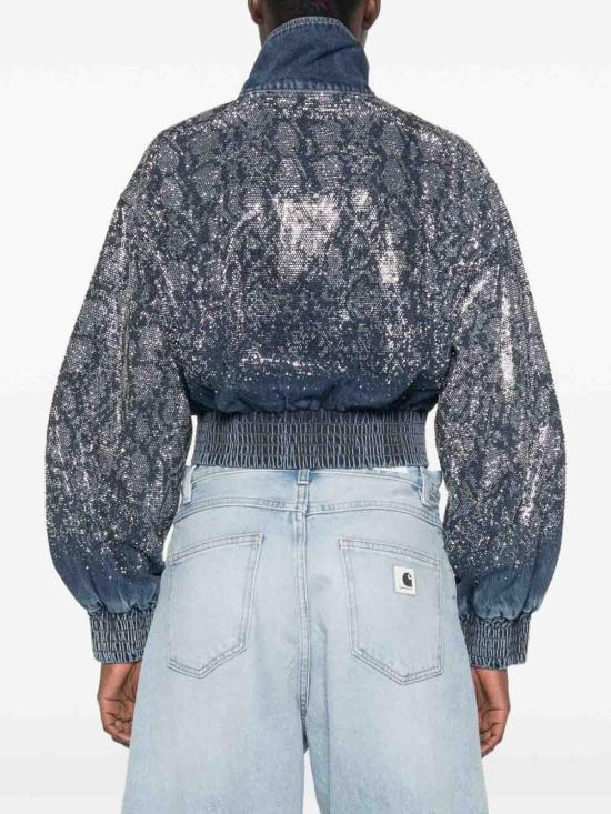 26FW 리우조 터틀넥 UF6521D485479155 BLUE - LIU JO