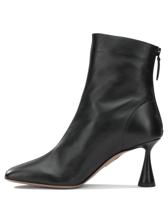 26FW 아쿠아주라 부츠 아모레 75mm  및 앵클  블랙 - AQUAZZURA